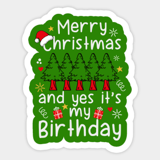 Merry Christmas Sticker